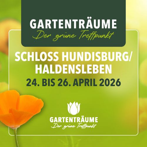 Eintrittskarte Gartenträume Haldensleben 2026