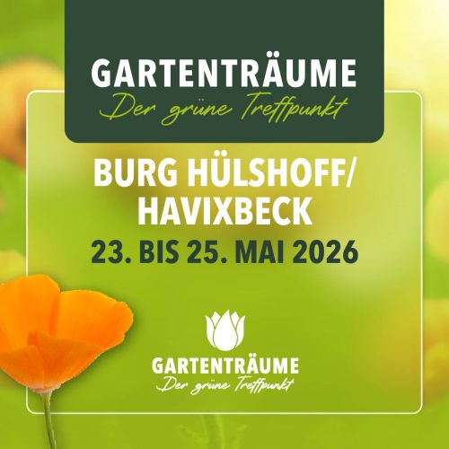 Eintrittskarte Gartenträume Havixbeck 2026