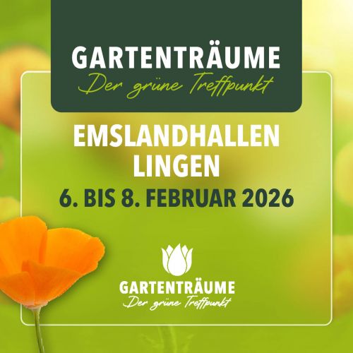 Eintrittskarte Gartenträume Lingen 2026