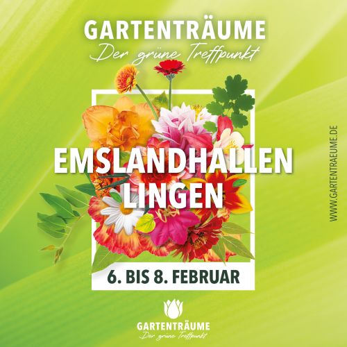 Eintrittskarte Gartenträume Lingen 2026