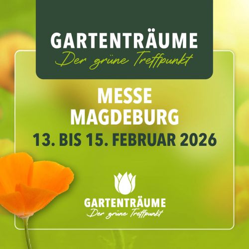 Eintrittskarte Gartenträume Magdeburg 2026