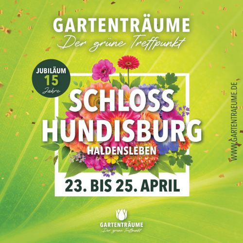 Eintrittskarte Gartenträume Haldensleben 2027