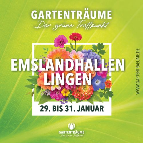 Eintrittskarte Gartenträume Lingen 2027
