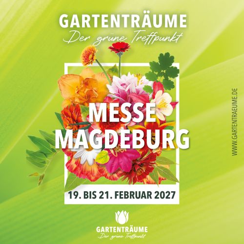 Eintrittskarte Gartenträume Magdeburg 2027