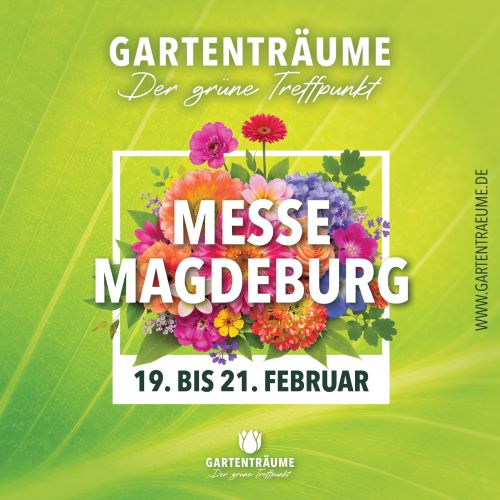 Eintrittskarte Gartenträume Magdeburg 2027
