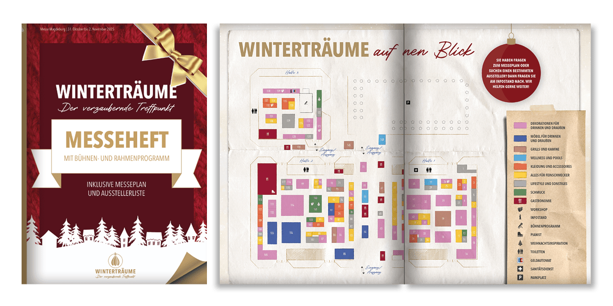 Messeheft Winterträume Magdeburg