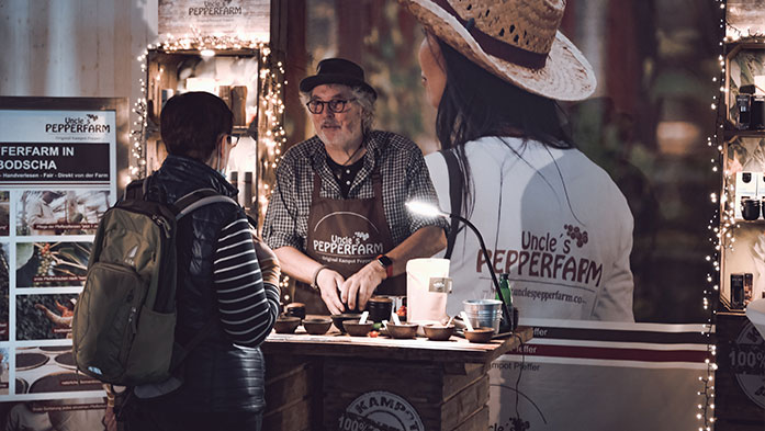 Uncle's Pepperfarm auf der Winterträume Magdeburg