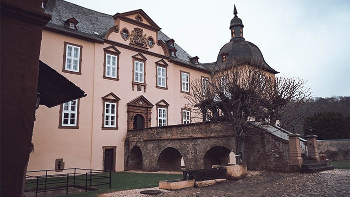 Schloss Eicks auf der Winterträume Mechernich